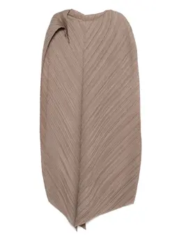 Pleats Please Issey Miyake: Расклешённое платье 