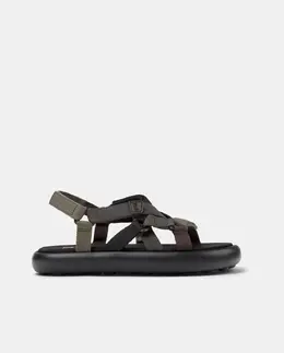 Camper: Зелёные сандалии  Pelotas