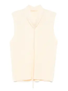 Homme Plissé Issey Miyake: Белый жилет 