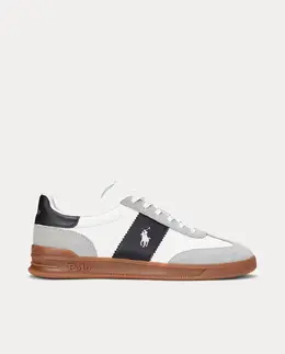 Polo Ralph Lauren: Белые кроссовки 