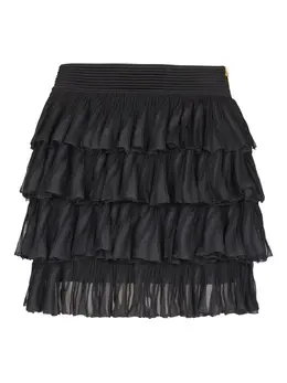 Balmain: Чёрная юбка 