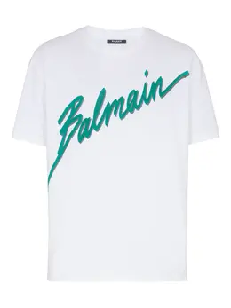 Balmain: Хлопковая футболка 