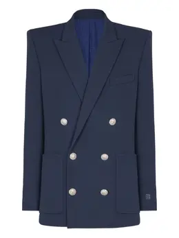 Balmain: Синие пиджаки 