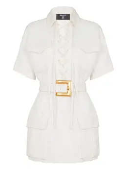 Balmain: Короткое платье 