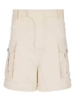 Balmain: Хлопковые шорты 