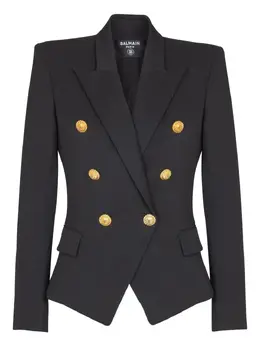 Balmain: Обтягивающая куртка 