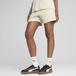 PUMA: Белые шорты  Ess