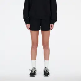 New Balance: Чёрные шорты 