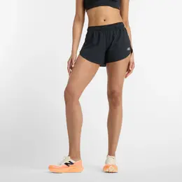 New Balance: Чёрные шорты 