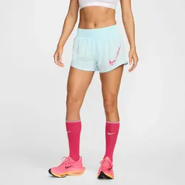 Nike: Синие шорты  Swoosh