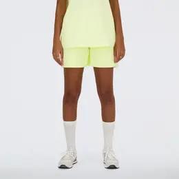 New Balance: Жёлтые шорты 