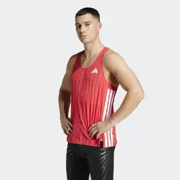Adidas: Красная майка  Adizero