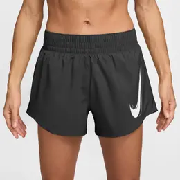 Nike: Чёрные шорты  Swoosh