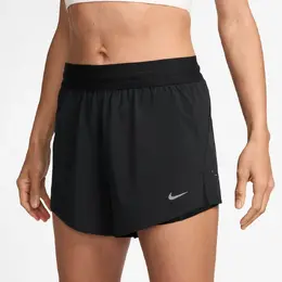 Nike: Чёрные шорты 