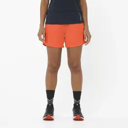 Salomon: Оранжевые шорты 
