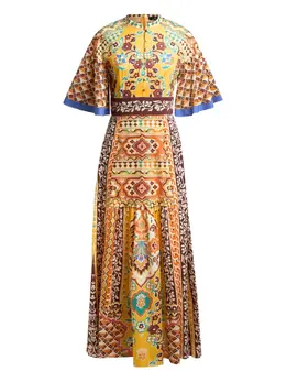 ETRO: Многоцветное платье 