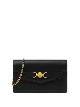 Versace: Чёрный клатч  Medusa