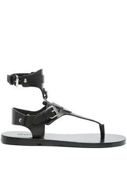 ISABEL MARANT: Чёрные сандалии 