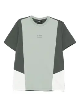 Ea7 Emporio Armani: Тёмная футболка 