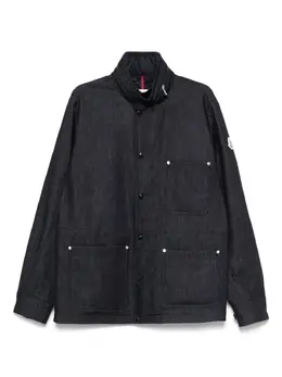 Moncler: Голубая куртка 