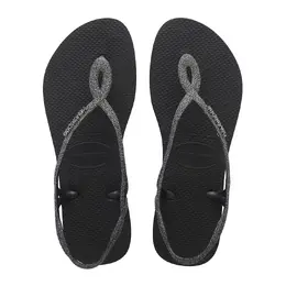 Havaianas: Чёрные сандалии 