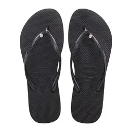 Havaianas: Чёрные шлёпанцы 