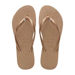 Havaianas: Розовые шлёпанцы 