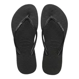 Havaianas: Чёрные шлёпанцы 