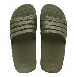 Havaianas: Зелёные шлёпанцы 
