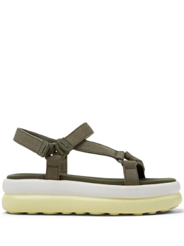 Camper: Зелёные сандалии  Pelotas