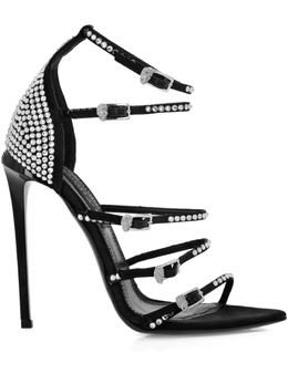 Philipp Plein: Чёрные сандалии 