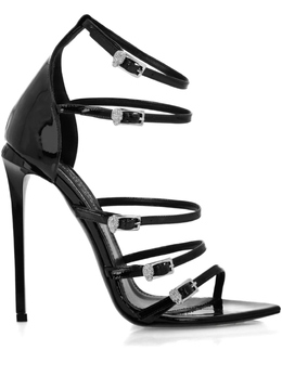 Philipp Plein: Чёрные сандалии 
