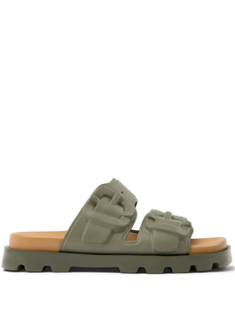 Camper: Зелёные шлёпанцы  Brutus