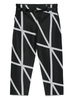 132 5. Issey Miyake: Жаккардовые брюки 