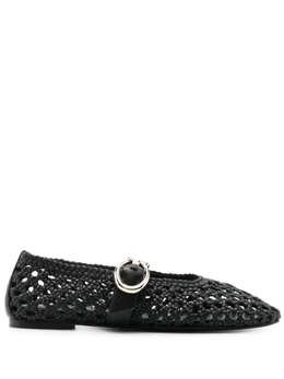 Stuart Weitzman: Чёрные балетки 
