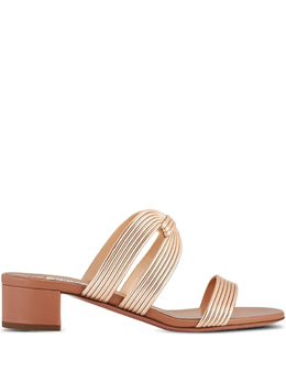 Aquazzura: Розовые босоножки 