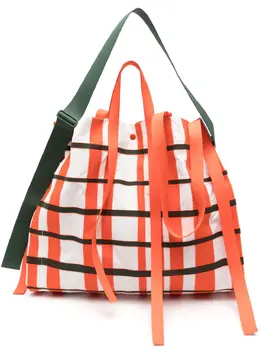 Homme Plissé Issey Miyake: Оранжевая сумка 