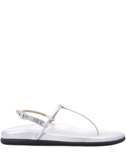 Ancient Greek Sandals: Серебристые сандалии 
