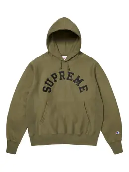 Supreme: Зелёная толстовка 