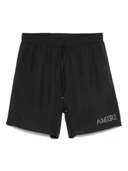 AMIRI: Чёрные шорты 