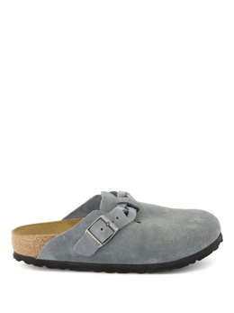 Birkenstock: Серые сабо 