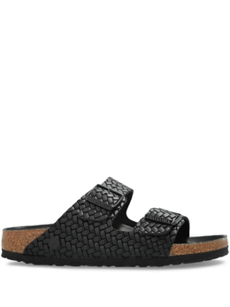 Birkenstock: Чёрные сандалии 