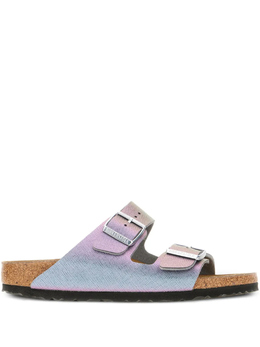Birkenstock: Фиолетовые сандалии  Arizona