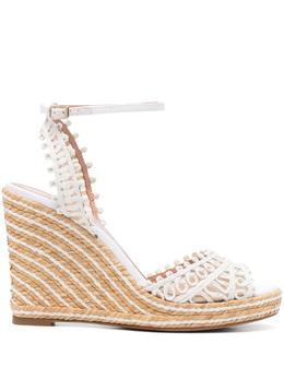Aquazzura: Белые мокасины 