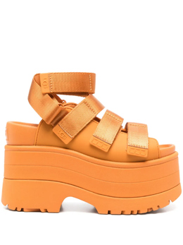 UGG: Оранжевые сандалии 