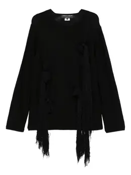 Comme des Garçons Homme Plus: Чёрный свитер 