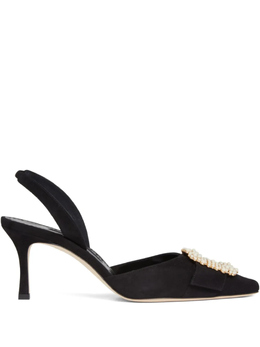 Manolo Blahnik: Чёрные туфли 