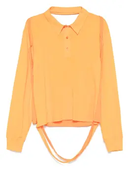 Eckhaus Latta: Оранжевое поло 
