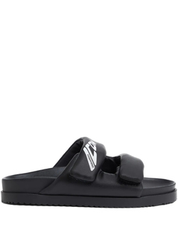 Dsquared2: Чёрные шлёпанцы  Icon