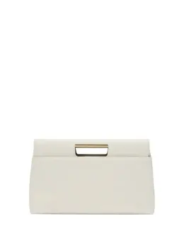 Furla: Белый клатч 